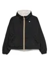 K-way Laurette Plus.2 Double Short Down Jacket In Black