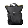 K-way Black Polyamide Backpack In Black
