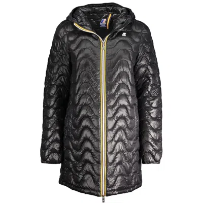 K-way Black Polyamide Jackets & Coat