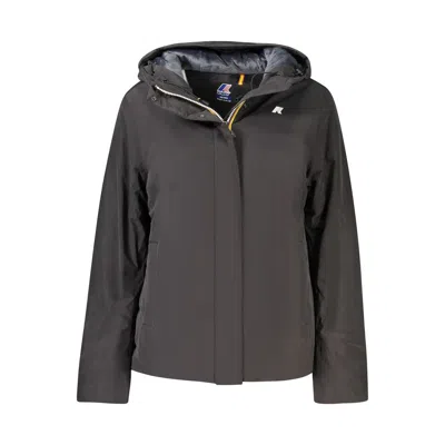 K-way Black Polyamide Jackets & Coat In Brown