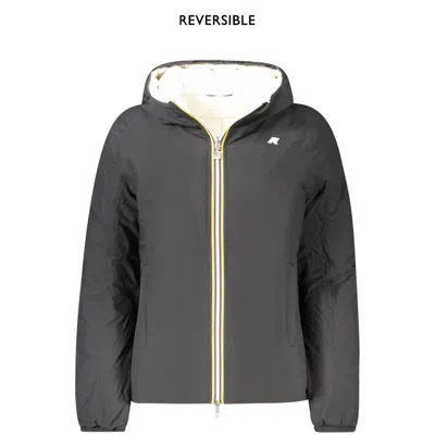K-way Black Polyamide Jackets & Women's Coat