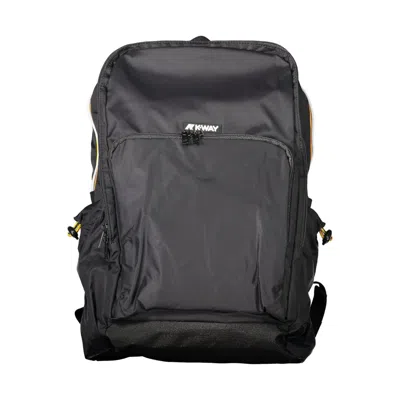 K-way Black Polyamide Men Backpack
