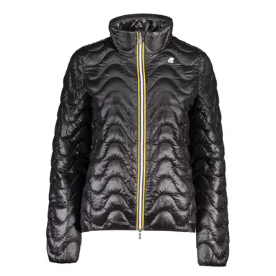 K-way Black Polyamide Women Jacket