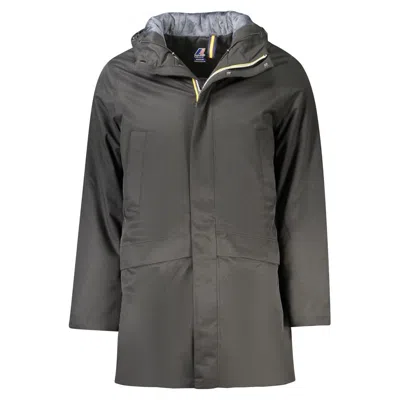 K-way Black Polyester Mens Jacket