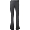 K-way Black Polyester Pant In Black