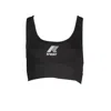 K-way Black Polyester Shirt In Black