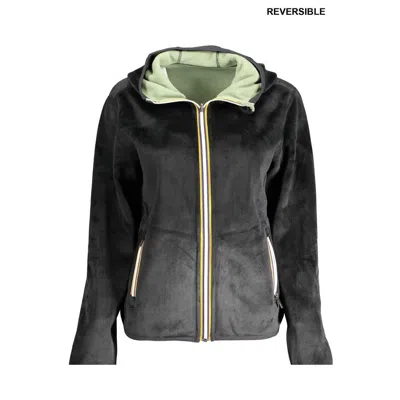 K-WAY BLACK POLYESTER SWEATER