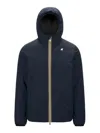 K-way Jacket  Men Color Blue In Blue