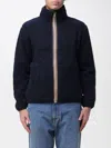 K-way Giubbino Pascal Sherpa Polar Double Blue Depth In Blue