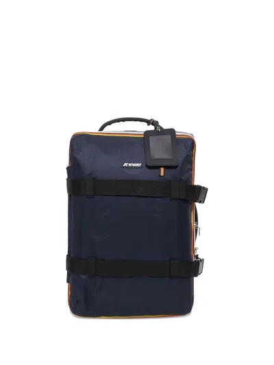 K-way Blossac S Suitcase In Blue