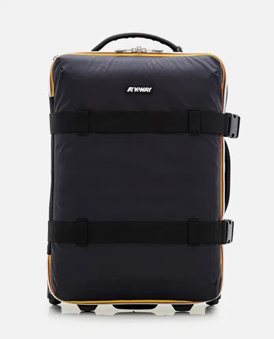 K-way Blossac S Trolley Luggage In Black Pure