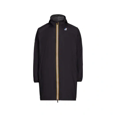 K-way Veste Coupe-vent Le Vrai 3.0 Eiffel En Nylon In Black