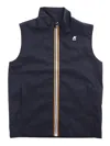 K-way Blu Valen Vest In Blue