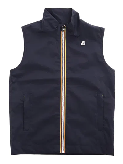 K-WAY BLU VALEN VEST