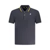 K-way Black Cotton Polo Shirt In Black