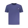 K-way Pocket Logo T-shirt In Blue