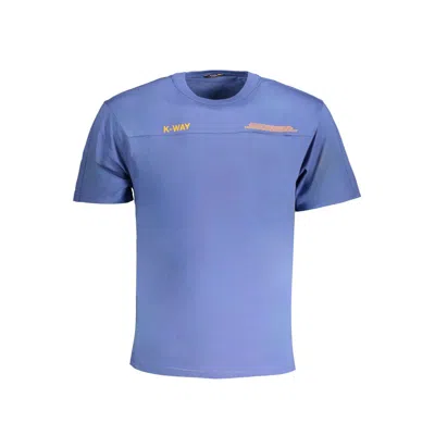 K-way Blue Cotton T-shirt