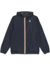 K-way Blouson Le Vrai Claude 4.0 In Blue