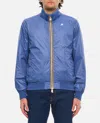 K-way Le Vrai 3.0 Claude Windbreaker In Blue