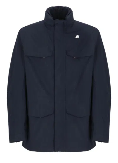 K-way Blue Manuel Ottoman Jacket