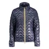 K-way Blue Polyamide Jackets & Coat