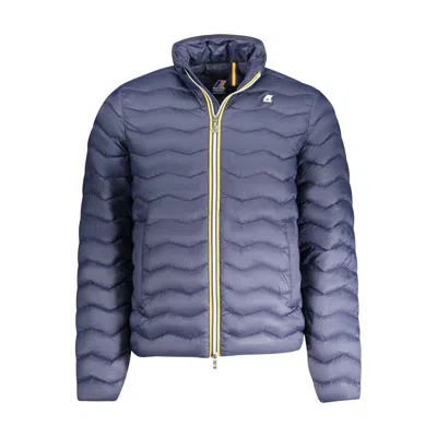 K-way Blue Polyamide Men Jacket