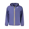 K-way Blue Polyamide Men Jacket In Purple