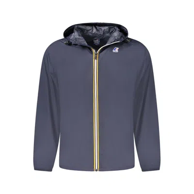 K-way Blue Polyamide Men Jacket