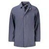 K-way Blue Polyamide Men Jacket
