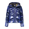 K-way Blue Polyamide Women Jacket In Blau