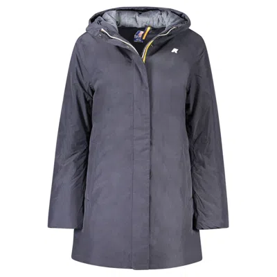 K-way Blue Polyamide Women Jacket