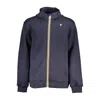 K-way Reversible Navy Blue And Khaki Padded Jacket