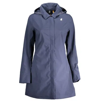 K-way Blue Polyester Jackets & Coat