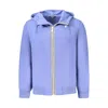 K-way Blue Polyester Men Sweater In Blue