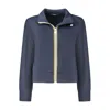 K-way Blue Polyester Women Sweater