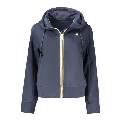 K-WAY BLUE POLYESTER WOMEN SWEATER