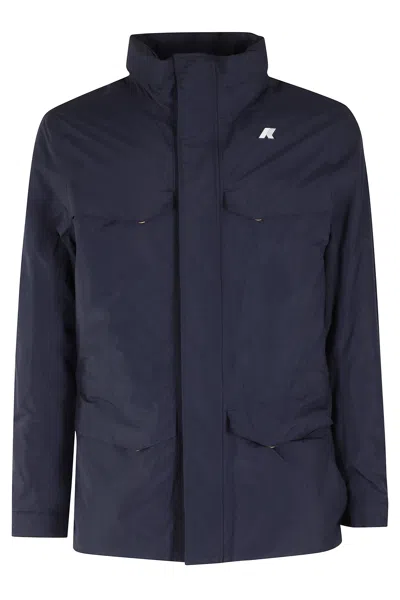 K-way Blue Water-repellent Technical Jacket