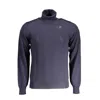 K-way Blue Wool Sweater In Blue