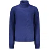 K-way Blue Wool Women Sweater In Blue