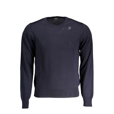 K-way Blue Wool Sweater