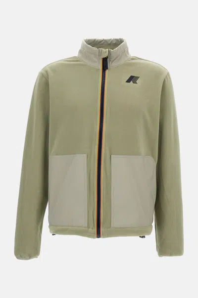 K-way Bourg Polar Jacket In Green