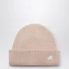 K-way Brice Pink Wool And Cotton Bonnet In Pink
