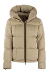 K-WAY K-WAY BRIELIN - HOODED DOWN JACKET