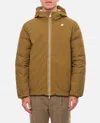 K-way Brown Long Sleeves Hooded Jacket