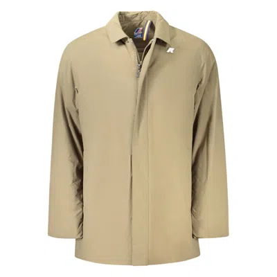 K-way Brown Polyamide Men Jacket