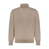 K-way Wool Men Men's Sweater In Brown