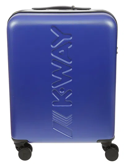 K-way Cabin Trolley Small In Blue Royal Marine