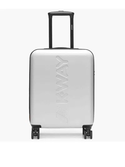 K-way Cabin Trolley Small In Silver