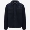 K-way Sherpa Button-fastening Shirt Jacket