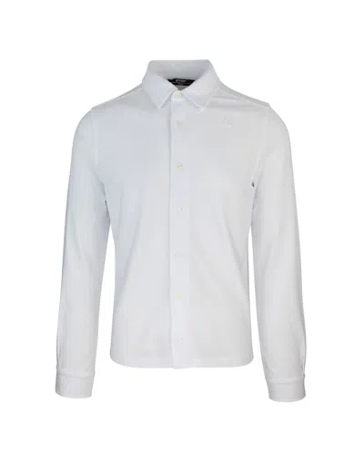 K-way Camicia Timothee Pique Bianca In White
